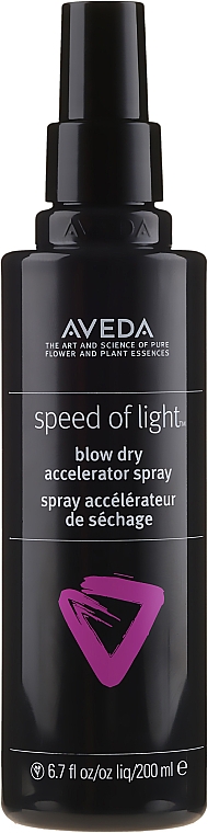 Aveda Speed of Light Blow Dry Accelerator Spray – Spray acelerador del secado